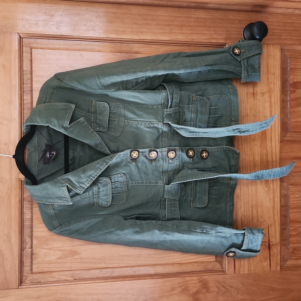Luii green utility jacket